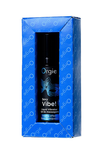 Гель для массажа с эффектом вибрации ORGIE Sexy Vibe Liquid Vibrator 21197