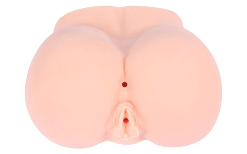 Полуторс телесного цвета с 2 входами — вагиной и анусом KOKOS Juliana M01-002-02