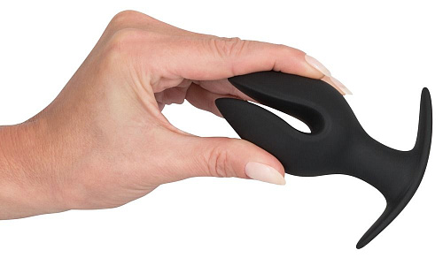 Раскрывающаяся пробка в чёрном цвете Orion Black Velvets 0518115 (9 см)