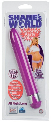 Фиолетовый вибратор California Exotic Novelties Shane`s World SE-0536-60-2