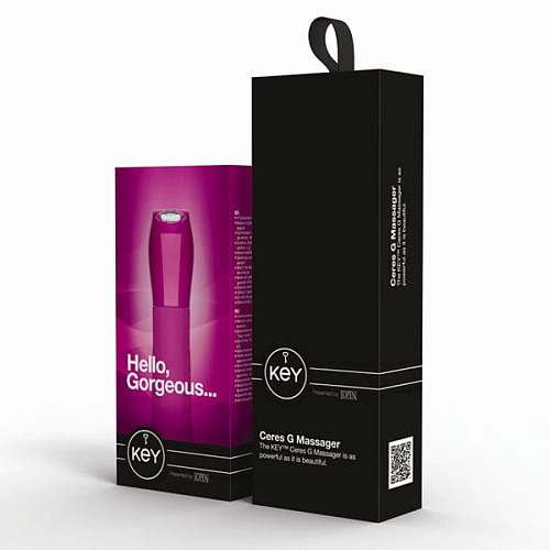 Розовый вибромассажёр Jopen Ceres G Spot JO-8052-00-3