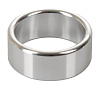 Серебристое эрекционное кольцо California Exotic Novelties Alloy Metallic Ring Medium SE-1370-10-2