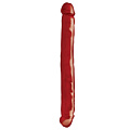 Двусторонний красный фаллоимитатор Pipedream 12 Double Dong PD4305-15 (33,7 см)