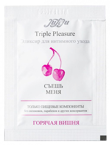 Эликсир для интимного ухода JULEJU Triple Pleasure «Горячая вишня» 24296JULEJU (3 мл)