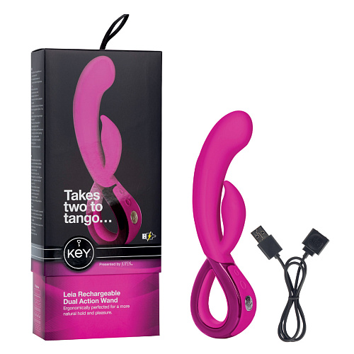 Розовый вибратор Хай-Тек Jopen LEIA JO-8080-00-3