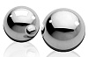 Серебристые вагинальные шарики Shots Media BV Medium Weight Ben-Wa Balls OU218SIL