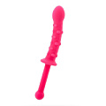 Розовый анальный фаллоимитатор с длинной рукоятью POPO Pleasure 731330