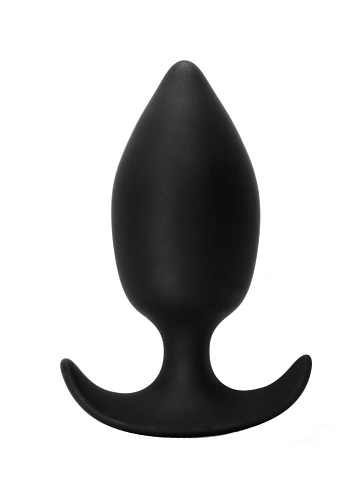 Чёрная анальная пробка Lola toys Insatiable 8011-01lola (10,5 см)
