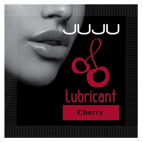 Пробник съедобного лубриканта с ароматом вишни JuJu 7739JU (3 мл)