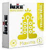 Презерватив Luxe Maxima WHITE №1 «Жёлтый дьявол» (1 шт)