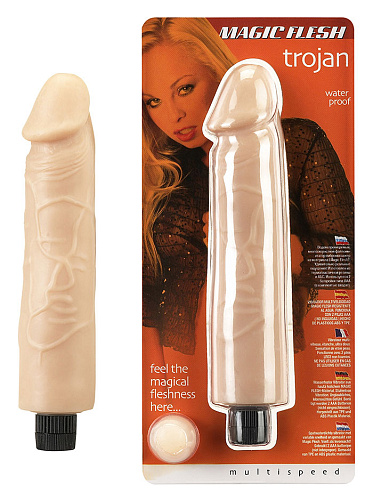 Вибромассажёр Seven Creations Magic Flesh 14-11FL BCD GP (17 см)