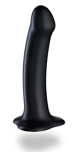 Чёрный гладкий фаллоимитатор Fun Factory Magnum 22608