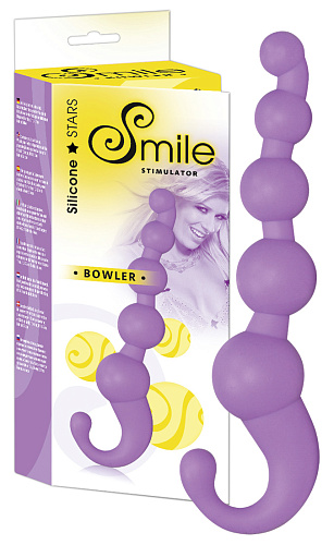 Сиреневый анальный стимулятор Orion Smile Bowler Stimulator 0501182 (17 см)