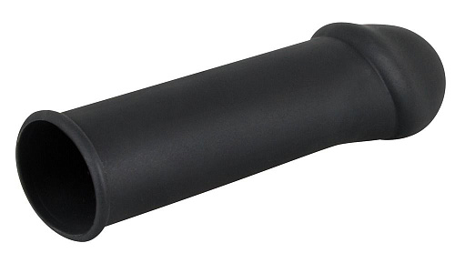 Чёрная удлиняющая насадка для пениса Orion Rebel 0514683 (16 см)