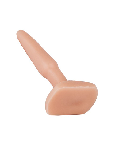 Анальный cтимулятор на подставке телесного цвета Сумерки богов 500-04 BX DD (9 см)