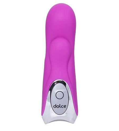 Розовый мини-вибратор ToyFa Dolce Jaden 591006 (12,5 см)