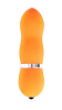 Оранжевый водонепроницаемый мини-вибратор Sexus 931014-11 (10 см)