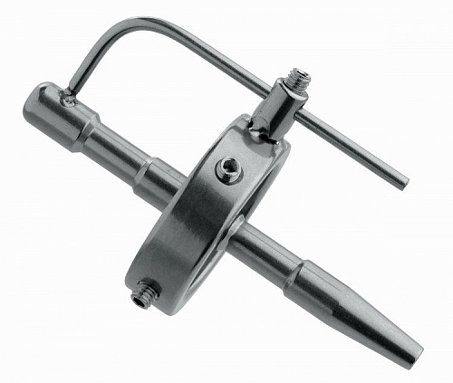 Стальной уретральный плаг XR Brands Skewer Spiked CBT and Urethral Plug AE845