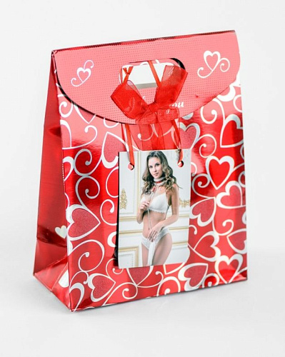 Бело-красный ошейник из натуральной кожи с нежным мехом БДСМ арсенал 20006ars