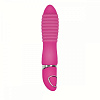Розовый рельефный вибратор California Exotic Novelties Body Soul Indulge SE-2068-40-3 (9,5 см)