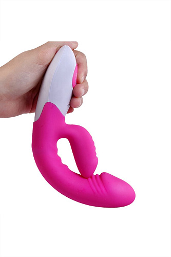 Розовый вибратор Nalone Dancer CS-B030 (26 см)