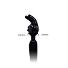 Чёрная насадка на вибромассажёр в виде 2 пальцев Baile BI-014352 (для Power Head)