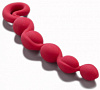 Красная анальная цепочка Fun Factory Bendybeads 38103 (26,2 см)