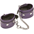 Фиолетовые кожаные наручи Allure Lingerie X-Play 2070