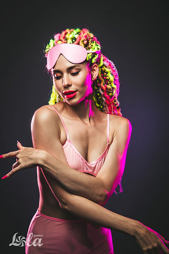 Розовая маска Lola toys Shy 1141-02lola