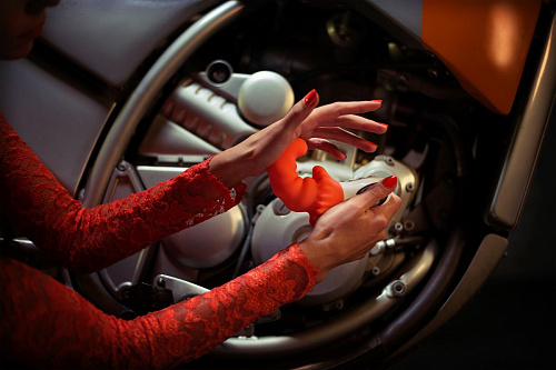 Оранжевый вибромассажёр Fun Factory G5 Vibe MOODY 1111022 (18,8 см)