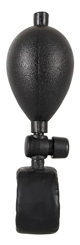 Кольцо для пениса  чёрного цвета с подкачкой Orion 0522244