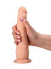 Гелевый реалистик телесного цвета без вибрации на присоске LOVETOY (А-Полимер) 100300 (19,3 см)