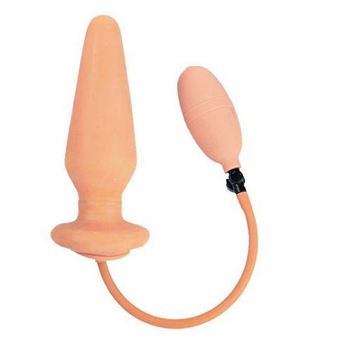 Телесная анальная пробка с функцией расширения NMC 110373 (17,8 см)