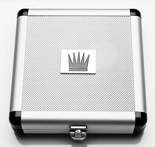 Серебристое устройство для увеличения пениса Jes Extender Male Edge Basic 106