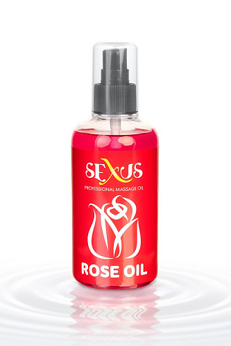 Массажное масло с ароматом розы Sexus Rose Oil 817040 (200 мл)