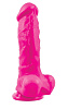 Розовый фаллоимитатор NS Novelties Pleasures Thick 5 Dildo NSN-0405-34 (18,3 см)