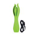 Большой зелёный вибратор с лепестками Jopen Lust by JOPEN L6 JO-4721-05-3