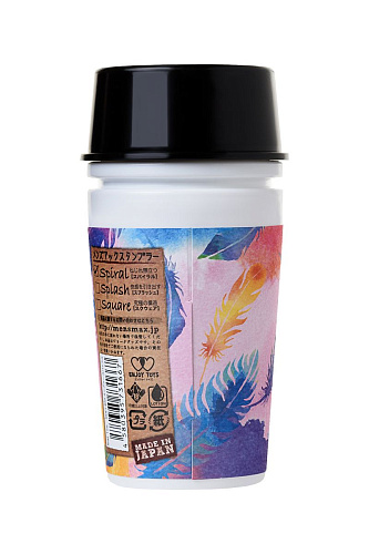 Мастурбатор-стаканчик белого цвета Men sMax Tumbler Spiral MM-24