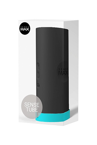 Чёрный мастурбатор Sense Max STB