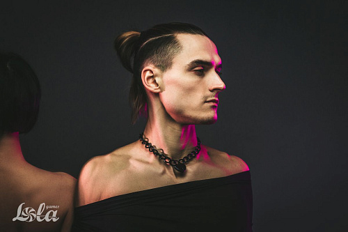 Чёрный ошейник с ключиком Lola toys Embrace 1093-02lola