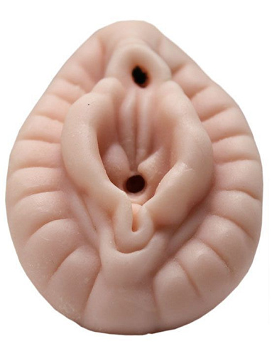 Телесный мастурбатор с бусинками Eroticon Personal Girl  30194