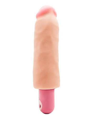 Телесный вибратор-реалистик Dream Toys SEE YOU NATURAL DUAL DENSITY 21062 (18 см)