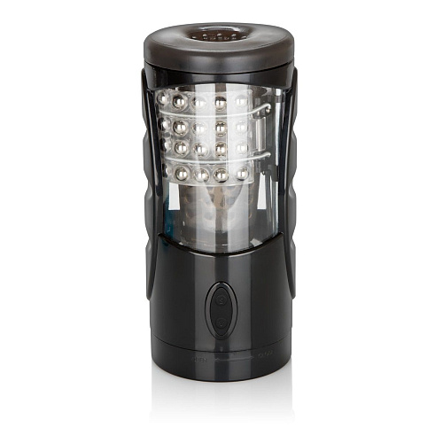 Мастурбатор с вибрацией в чёрном цвете California Exotic Novelties Optimum Power Ultimate Power Stroker SE-0856-03-3