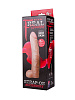 Фаллическая насадка телесного цвета LOVETOY (А-Полимер) REAL Standard 864803 (17 см)