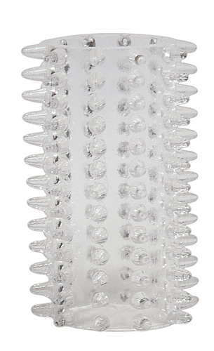 Набор из 6 прозрачных насадок с шипиками Orion Red Roses 05200550000