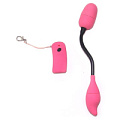 Два розовых виброяйца с беспроводным пультом управления Baile BI-014047-2-0101