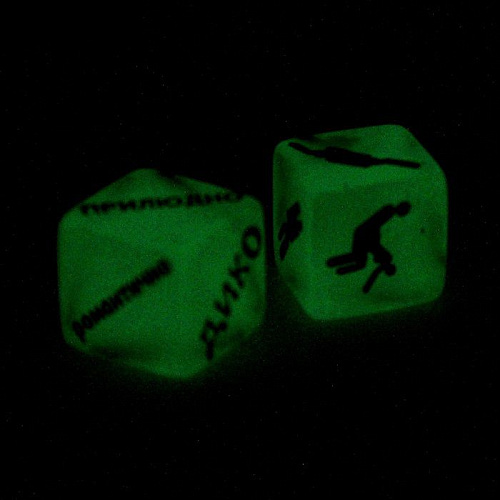 Прозрачные неоновые кубики Сима-Ленд «Как действовать и в какой позе» 980720