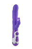 Фиолетовый вибратор с клиторальным стимулятором NMC INSTYLE DUO VIBRATOR 5.5INCH 111695 (14 см)
