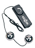 Серебристые вагинальные шарики с вибрацией Seven Creations ORGASM VIBRATING BALL 7214S-J BX GP
