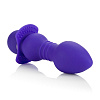 Фиолетовая анальная пробка с вибрацией California Exotic Novelties Booty Call Player SE-0397-45-2 (14 см)